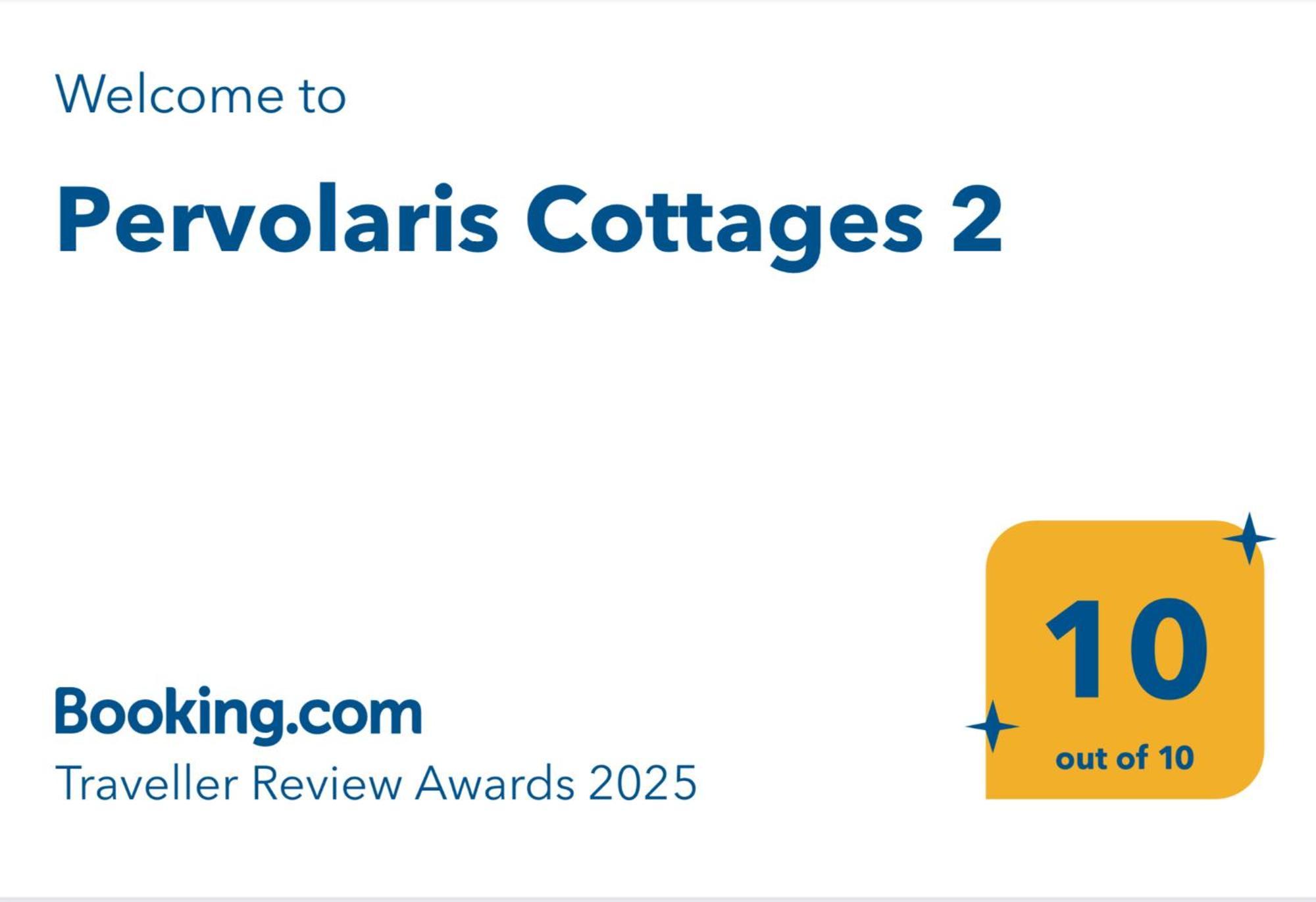 Pervolaris Cottages 2 Goudhi Exteriör bild